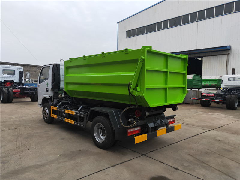 藍(lán)牌車廂可卸式5方糞污運輸車